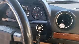 1984 Mercedes-Benz 300TD Turbodiesel COLD Start