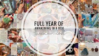 Awakening in a Box Unboxing Oct 2018-April 2020