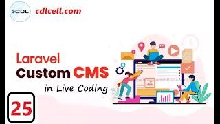 (25) Display Dynamic Data on Dashboard | Build Content Management System in PHP Laravel
