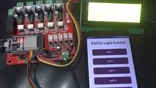 5 channel light automation board with web UI