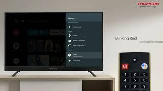 Thomson Official Android TV | Remote User Guide.