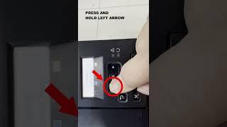 How to Access secondary Menu | LaserJet Pro 200 Color M251n
