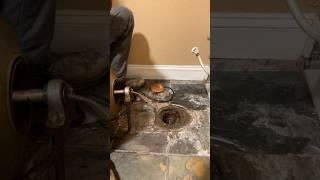 Pull and reset and drain cleaning