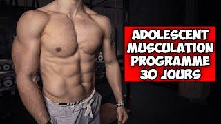 Teen Beginners Bodybuilding Training (10min no equipment)