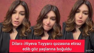 Dilarə Əliyeva Təyyarə qəzasına etiraz edib göz yaşlarına boğuldu