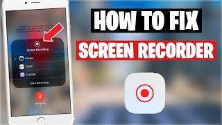 How To Fix Screen Recording Not Working On Your iPhone