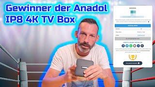 Gewinner der Anadol IP8 4K TV Box 