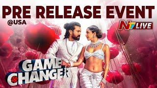 Game Changer USA Pre Release Event LIVE | Ram Charan | Kiara Advani | Shankar | SJ Suryah | Ntv