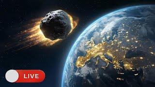  LIVE Asteroid Tracking: Near-Earth Objects | NASA's Eyes | 2024 YC | Relaxing Space Ambient Music