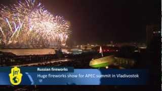 Breathtaking Fireworks, Laser show in Russia's Vladivostok ahead of APEC Summit