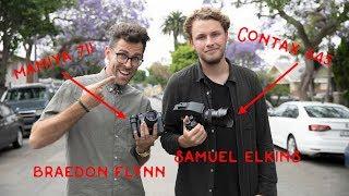 Samuel Elkins + Braedon // Mamiya 7ii vs Contax 645