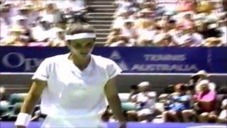 Monica Seles vs Mary Joe Fernandez 1991 Australian Open semifinals