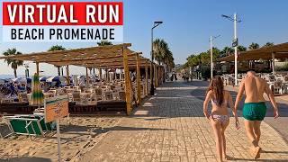 Beach Promenade Virtual Run | Treadmill Workout with Scenic Views