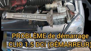 problème de démarreur  Clio 1.5 dci (comment démarrer sans clé)