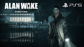 Alan Wake Remastered PS5 Gameplay 4K HDR