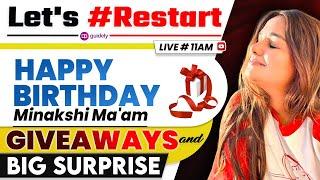Giveaways For Upcoming Bank Exams 2025-26 Notification | Minakshi Ma’am Birthday Special 