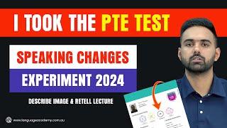 PTE Speaking Changes 2024 | Working Describe Image and Retell Lecture Templates | Language Academy