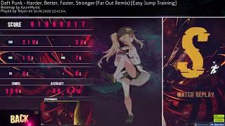 osu! ~Daft Punk - Harder, Better, Faster, Stronger (Far Out Remix)[Easy Jump Training]~ +DT FC