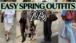 7 EASY Effortless Outfit Ideas for Spring 2025