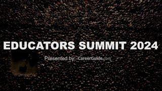 Educators Summit | Official Teaser | CareerGuide.com