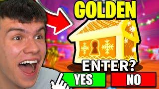 *NEW* SECRET OP GOLDEN GINGERBREAD CHEST LOCATION In Roblox Pet Simulator X!