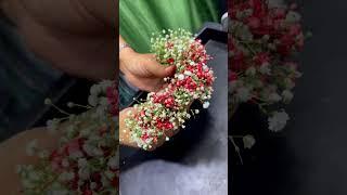 Bridal Flower Making|How to Make Bridal Flowers|Flower veni|DIY Brooch|Floral veni|step by step