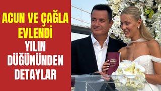 Acun Ilıcalı ve Ayça Çağla Altunkaya Esma Sultan Yalısı’nda Dünyaevine Girdi 