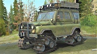 Uaz 3151 on tracks