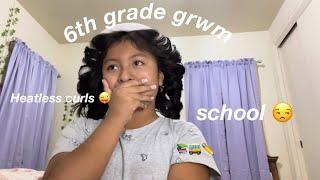 ! 6th grade GRWM ! 2022( middle school ) #grwm