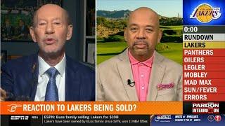 Pardon the Interruption | Wilbon reacts to Buss family selling Los Angeles Lakers for $10 billion