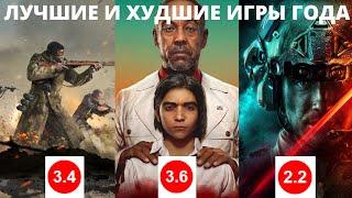 Лучшие и худшие игры 2021 года