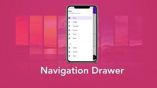 Create navigation drawer with the help of navigation component