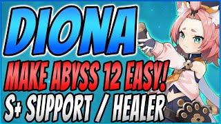 Diona S+ Support Healer BUILD | Best Tips, Artifacts & Weapons | Genshin Impact Character Guide