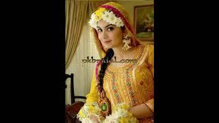 latest Mayo Mehndi bridal dresses new collection 2019 || AK FASHION WORLD ||