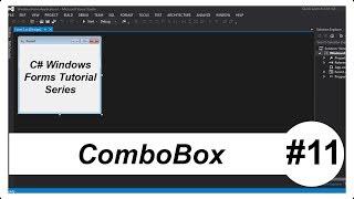 C# Windows Forms Tutorial #11 - ComboBox