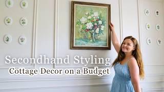 Decorating My Cottage with Vintage Finds | A Gentle Day of Thrifting, Bees, Nature and Styling