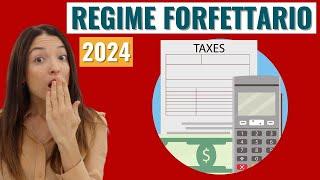 REGIME FORFETTARIO 2024: tasse partita iva con esempi