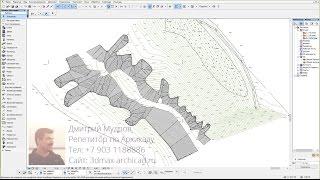 Как импортировать геоподоснову из Autocad в Archicad