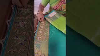 embroidery cot | bridal blouse for a cheap cost | budget-friendly blouses | rekha designers