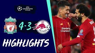 Salah scores a double after Salzburg scare | Liverpool vs Salzburg | Highlights