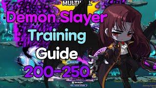 Demon Slayer Training Guide 200 - 250