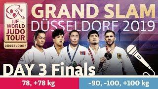 Judo Grand-Slam Düsseldorf 2019: Day 3 - Final Block