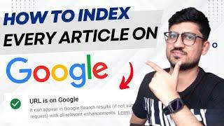 How To Index Your Articles And Blog Post On Google Search Console