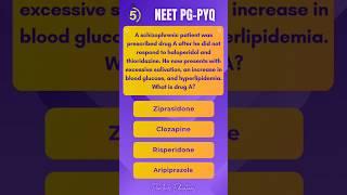 PSYCHIATRY PYQ | High Yield MCQs | NEET PG |  INICET | MRB |  #neetpg #fmge #inicet #mrb