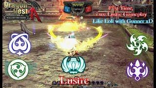 Loli Gunner is OP ??? Dragon Nest PvP KOF CAP 95 - Lustre, Ripper,BladeDancer,LightFury,StingBreezer