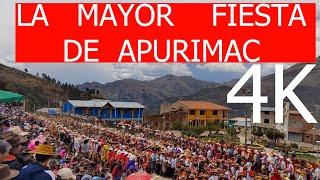 LA MAYOR FIESTA DE APURIMAC HUAYLIA ANTABAMBINA  LOS 3 MAYORDOMOS EN 4K  SUBIDO EL 2023