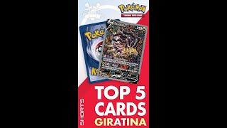 Top 5 cards: Giratina #pokemon #pokemoncards #easterntcg #lostorigin #easterntcg