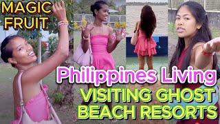  Filipina Beauties Visit Abandoned Beach Resorts & Dancing! OFF GRID ISLAND FAMILY PHILIPPINES