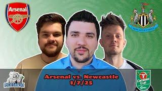 Arsenal vs Newcastle EFL Cup Free Picks 1/7/2024 PickDawgz On the Pitch | Carabao Cup Football Picks