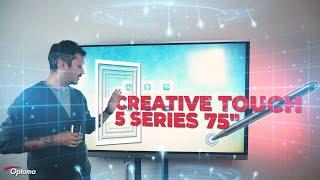 Интерактивная сенсорная панель Optoma Creative Touch 5 Series 75"